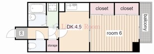 ミモザの館の物件間取画像